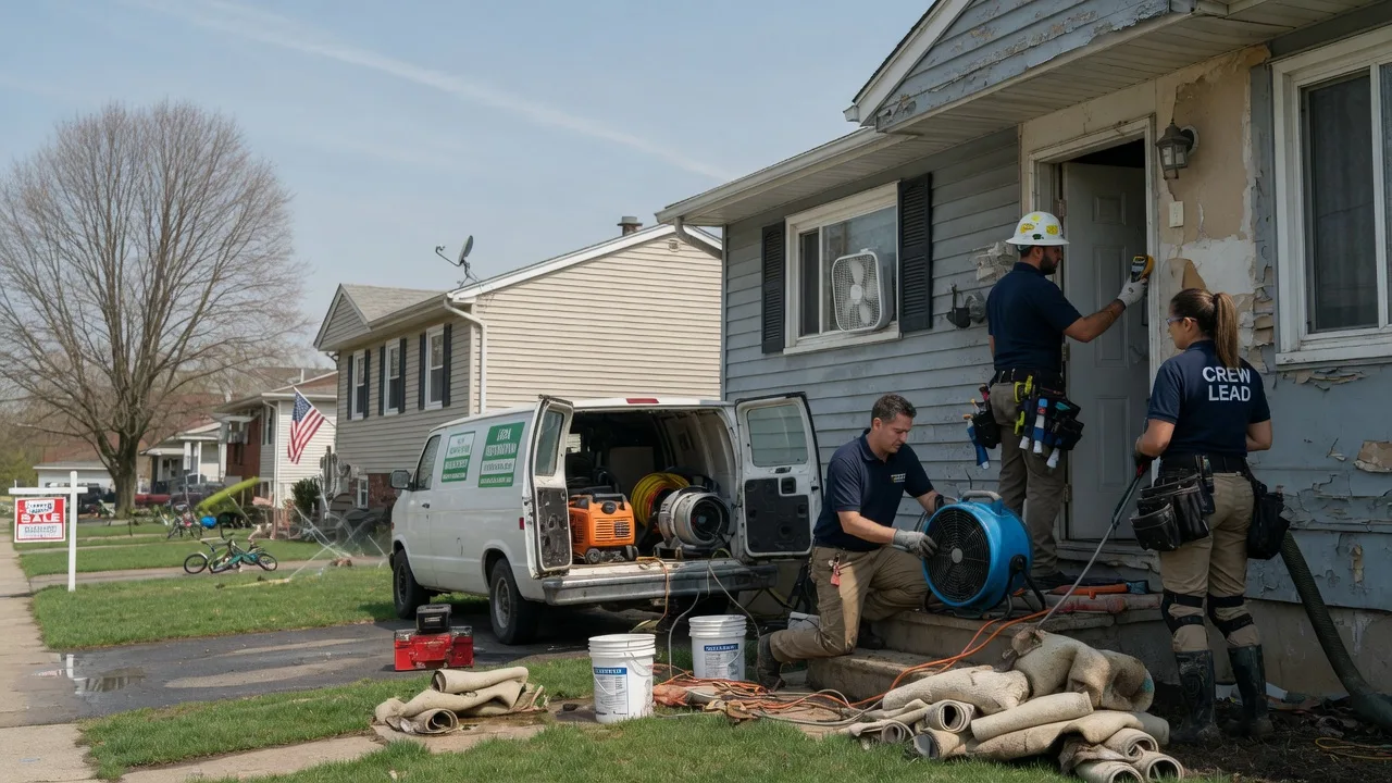 Flood Cleanup in Fox River Grove, IL near me