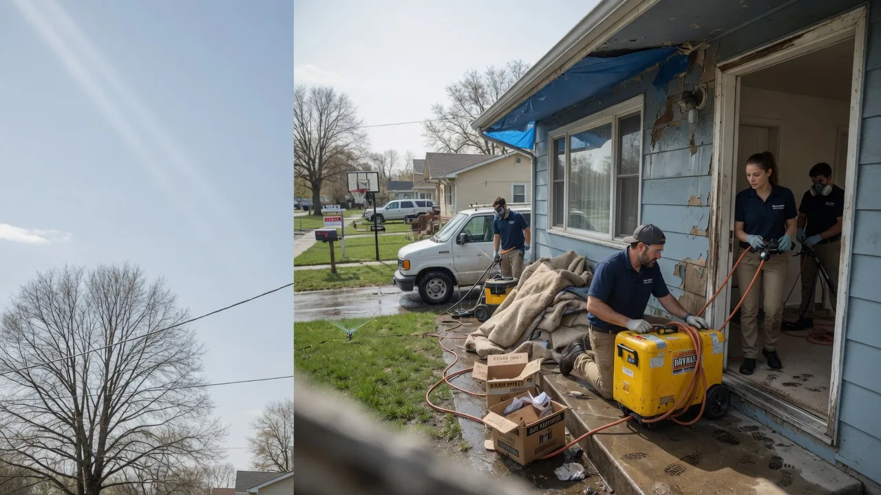 Basement Flood Cleanup in Fox River Grove, IL near me